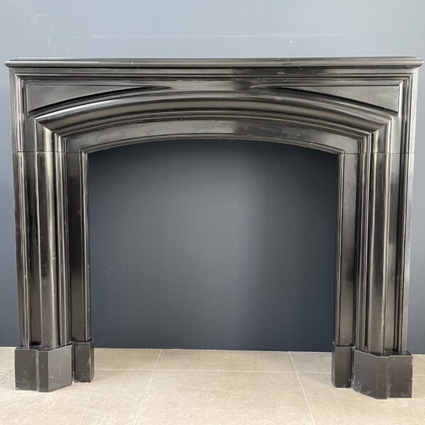 Antique Noir De Mazy Bollection Front Fireplace - Image 13