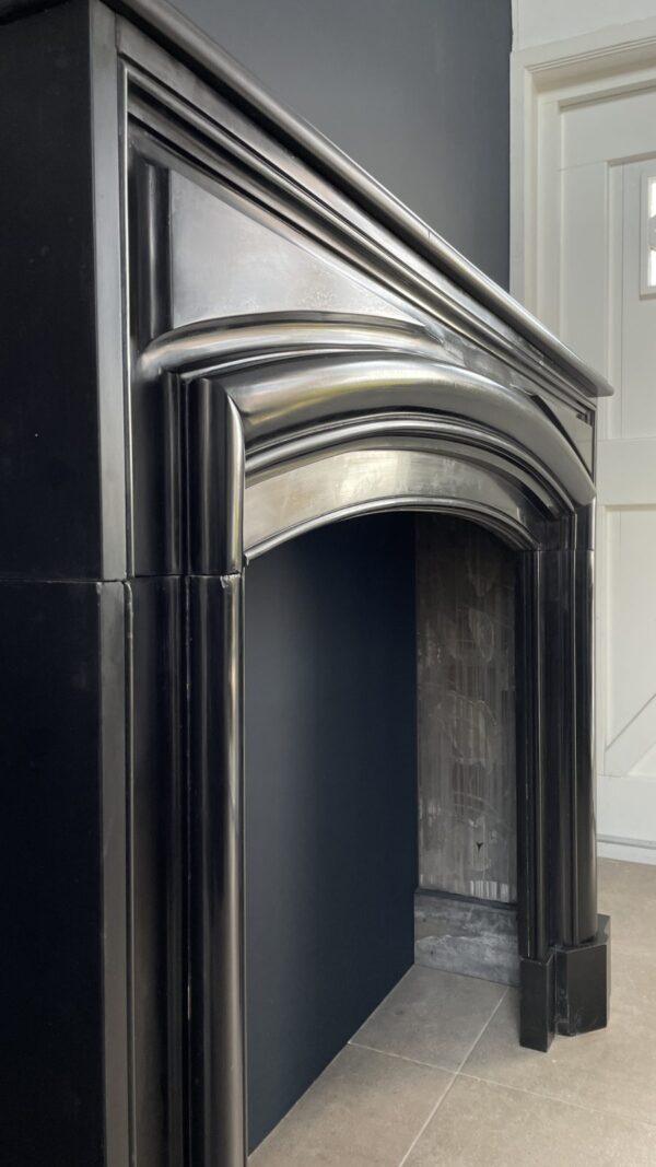 Antique Noir De Mazy Bollection Front Fireplace - Image 9