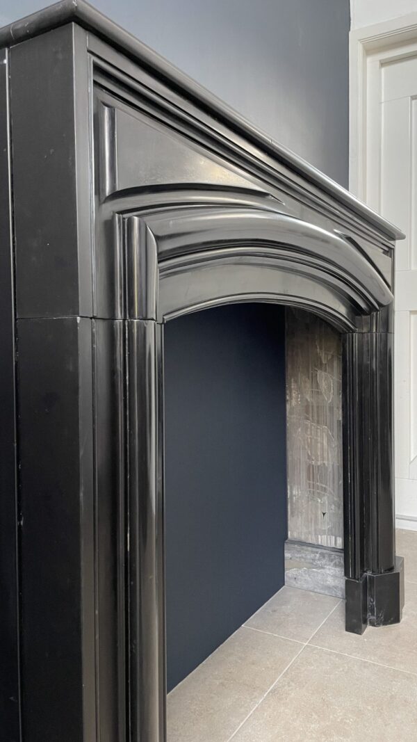 Antique Noir De Mazy Bollection Front Fireplace - Image 3