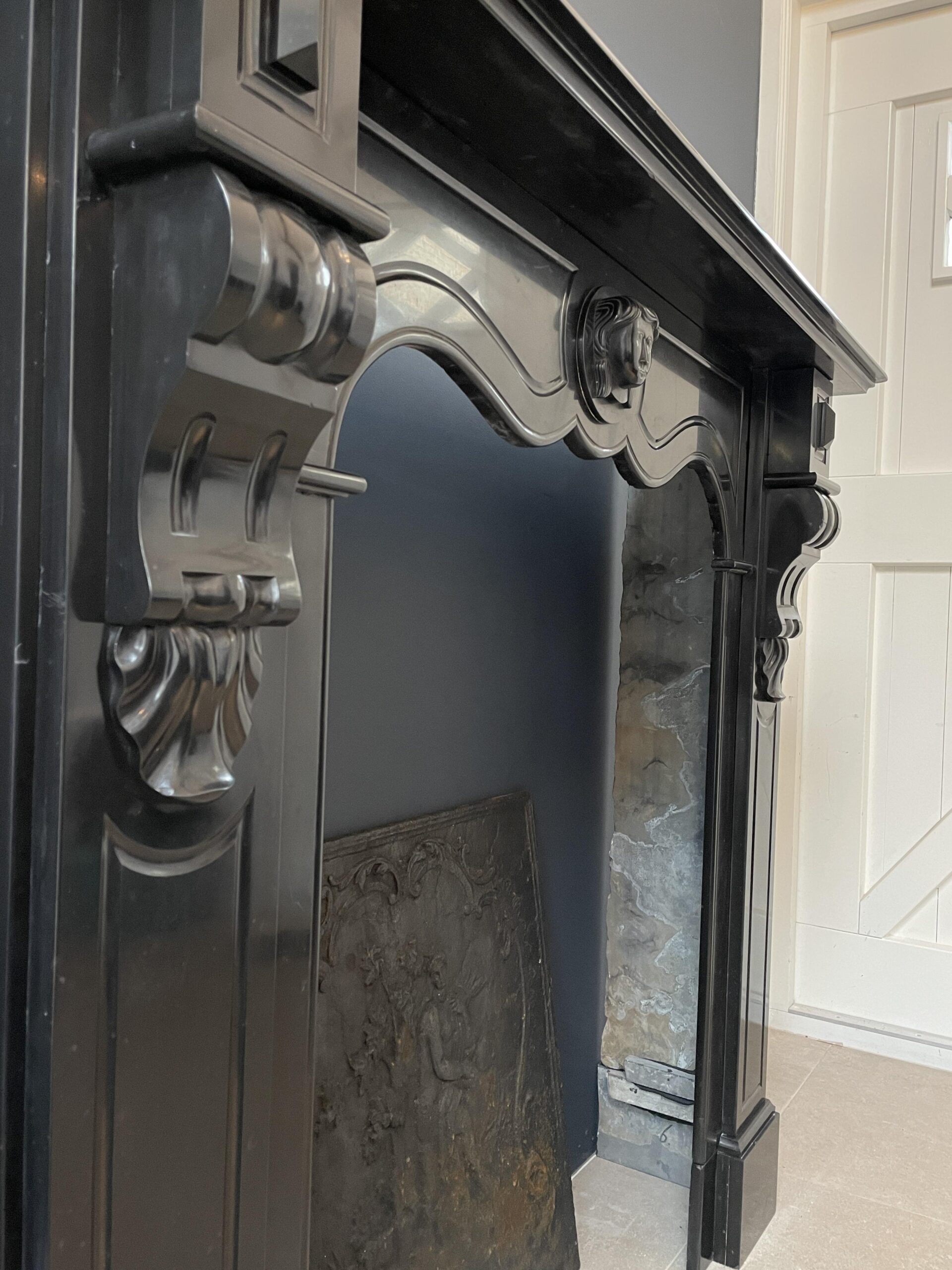 BLACK MARBLE NOIR DE MAZY ANTIQUE FIRE PLACE - Image 17