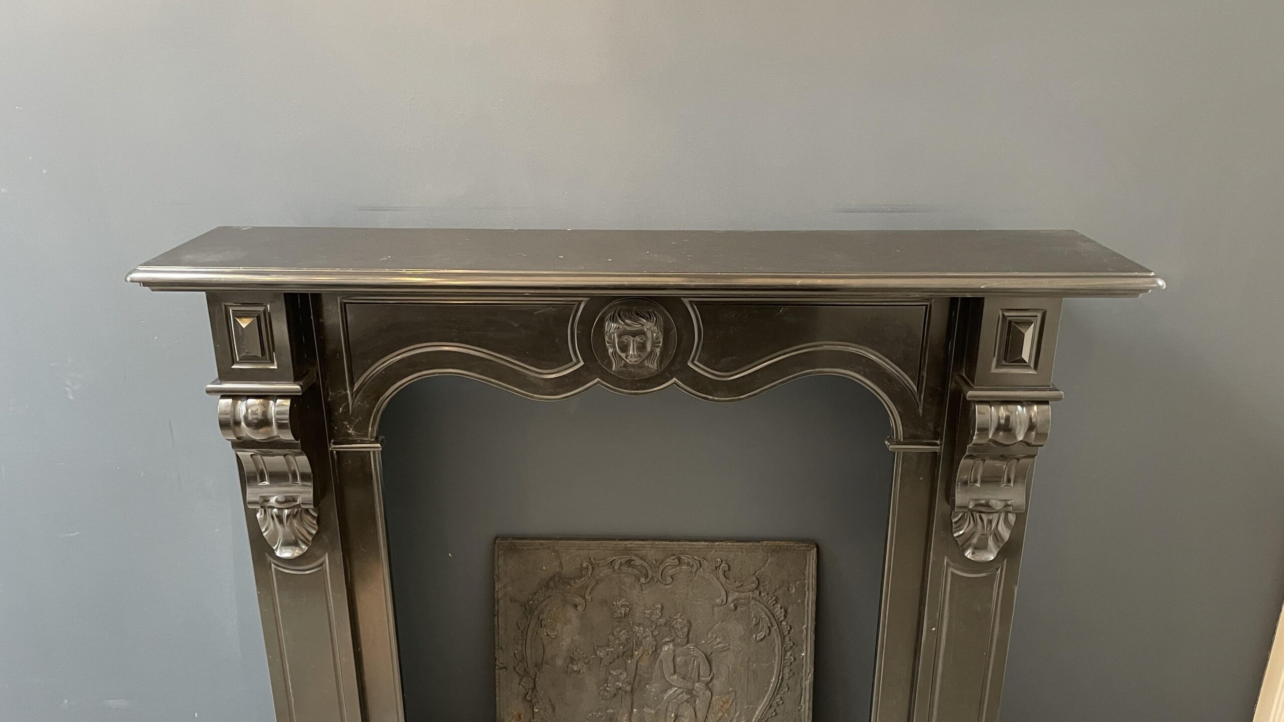 BLACK MARBLE NOIR DE MAZY ANTIQUE FIRE PLACE - Image 12