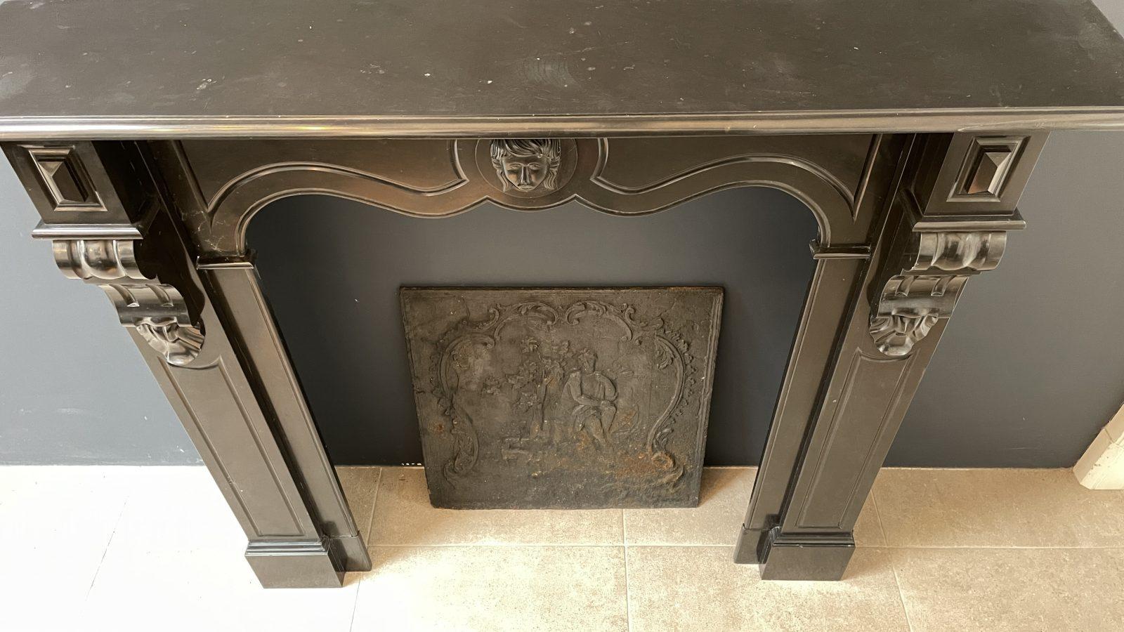 BLACK MARBLE NOIR DE MAZY ANTIQUE FIRE PLACE - Image 14