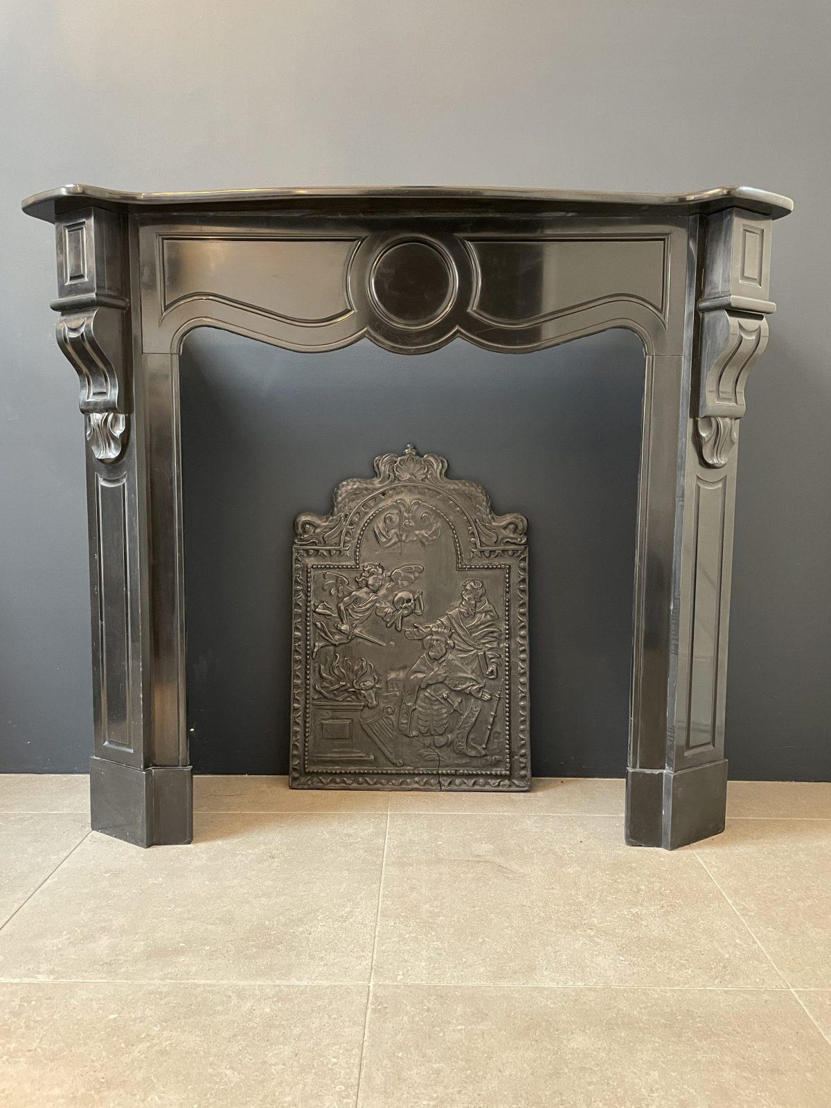 BLACK MARBLE NOIR DE MAZY ANTIQUE FIRE PLACE - Image 13