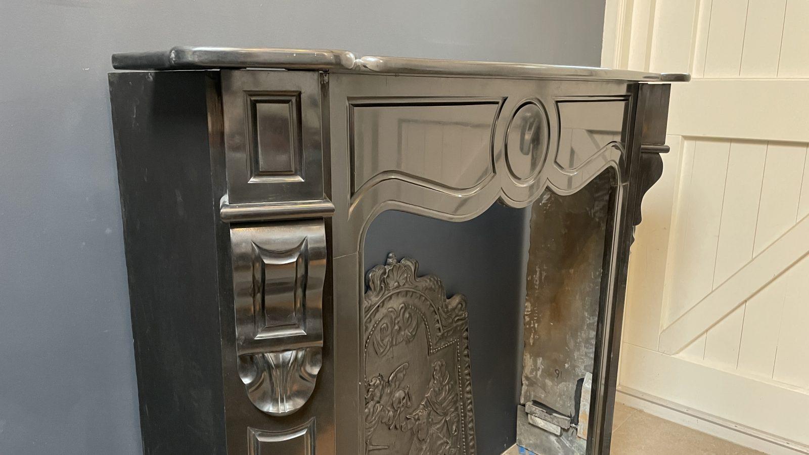 BLACK MARBLE NOIR DE MAZY ANTIQUE FIRE PLACE - Image 7