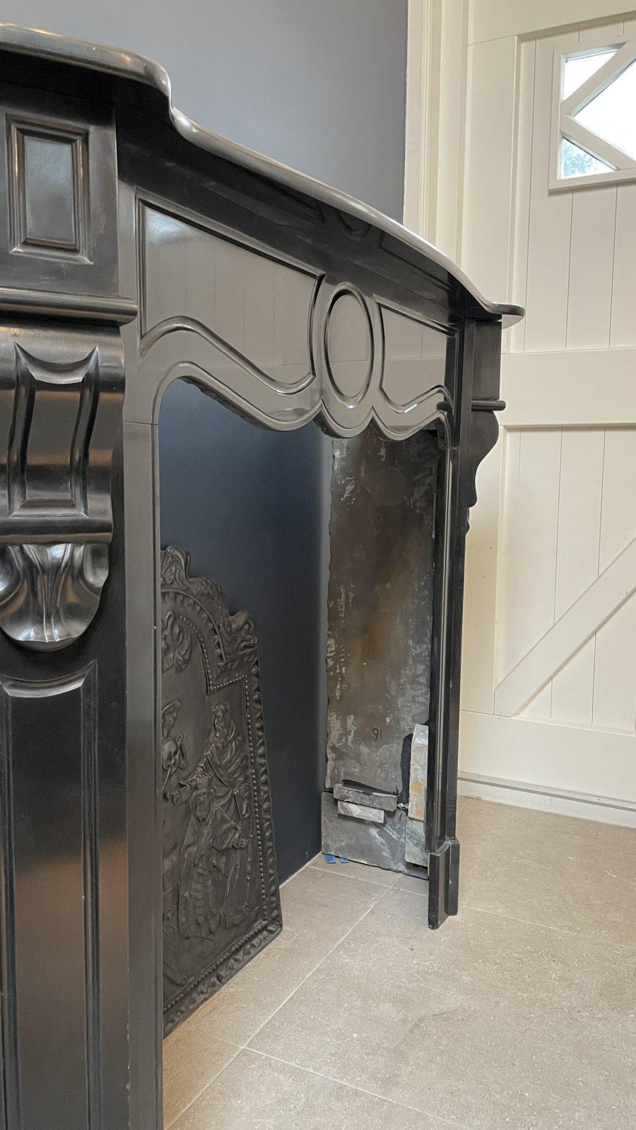 BLACK MARBLE NOIR DE MAZY ANTIQUE FIRE PLACE - Image 6