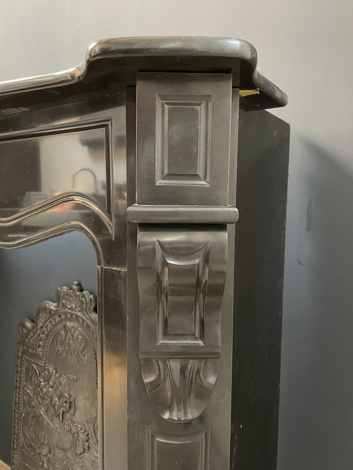 BLACK MARBLE NOIR DE MAZY ANTIQUE FIRE PLACE - Image 4