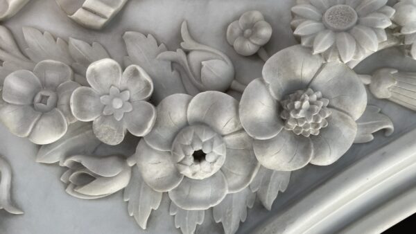 Antique Marble Fireplace