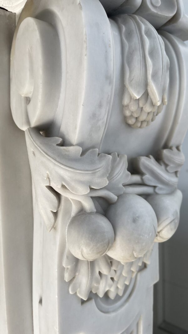 Antique Marble Fireplace