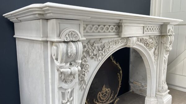 Antique Marble Fireplace