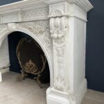 Antique Marble Fireplace