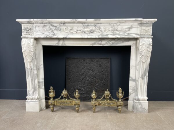 Luxury Fireplace Arabescato