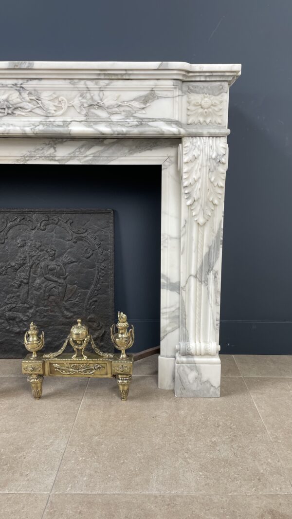 Luxury Fireplace Arabescato