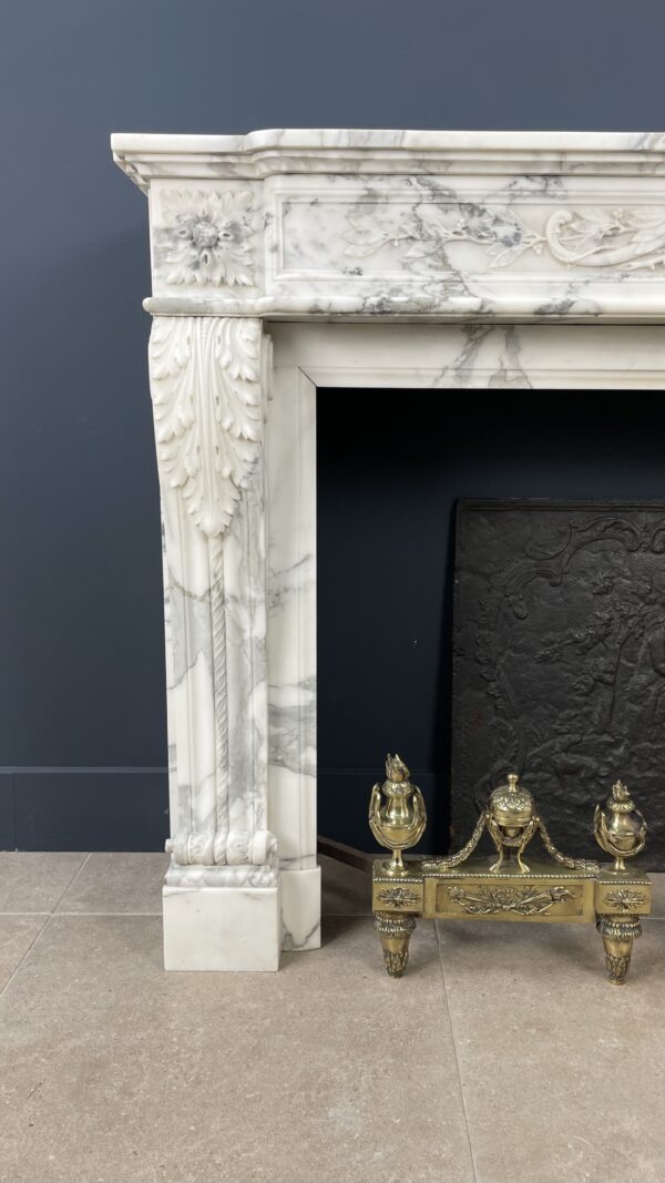Luxury Fireplace Arabescato