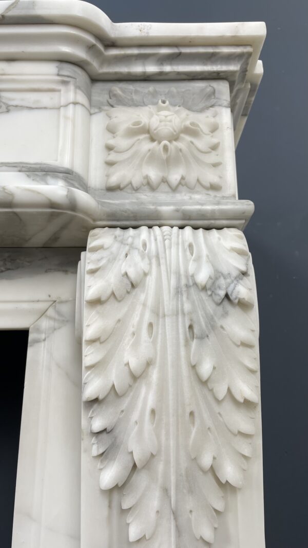 Luxury Fireplace Arabescato