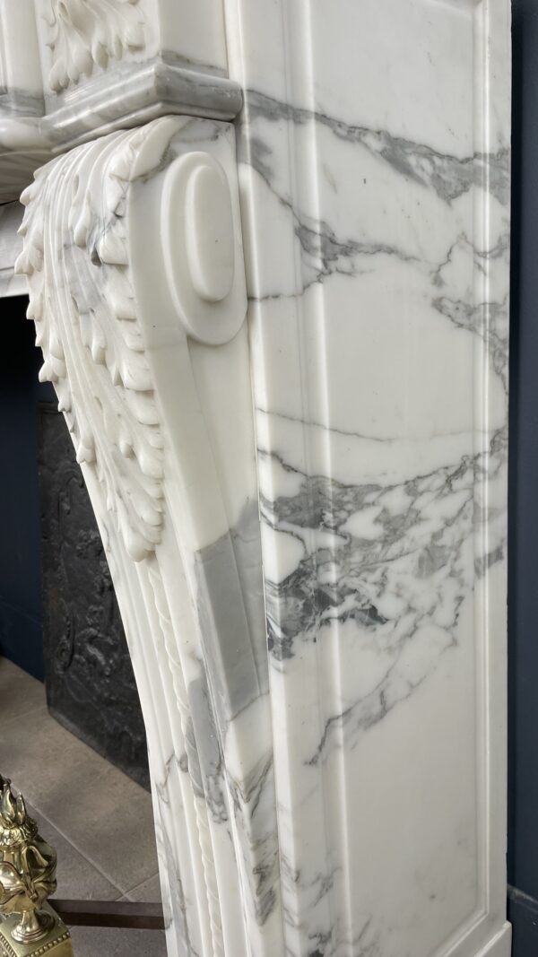 Luxury Fireplace Arabescato