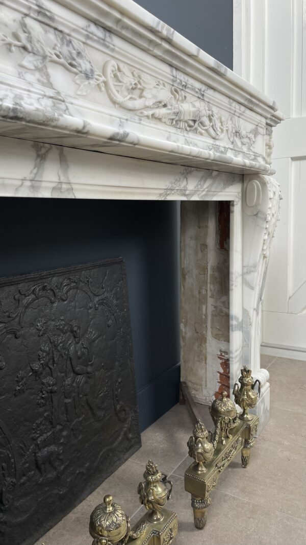 Luxury Fireplace Arabescato
