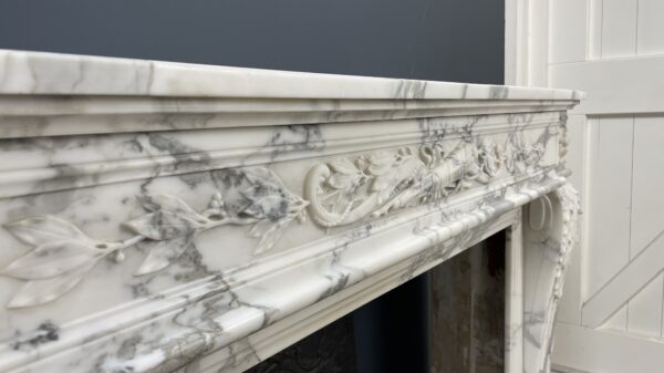 Luxury Fireplace Arabescato