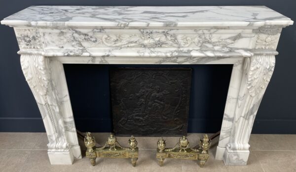 Luxury Fireplace Arabescato