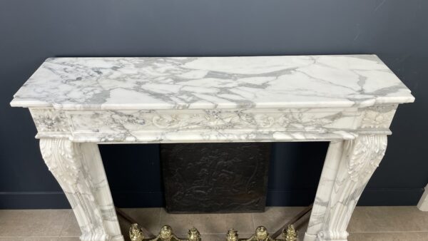 Luxury Fireplace Arabescato