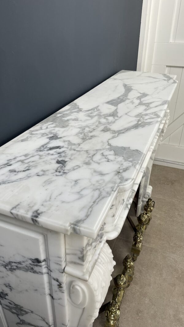 Luxury Fireplace Arabescato