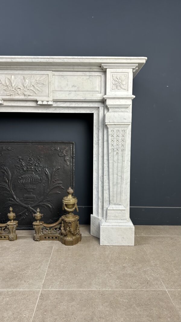 Antique Empire fireplace