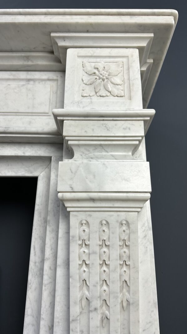 Antique Empire fireplace