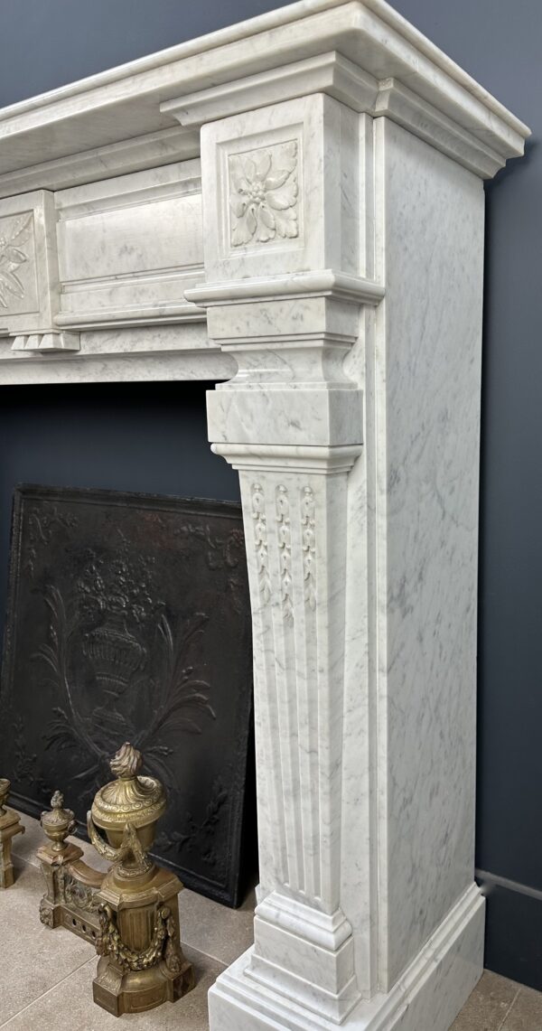 Antique Empire fireplace