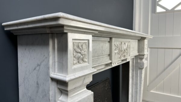 Antique Empire fireplace