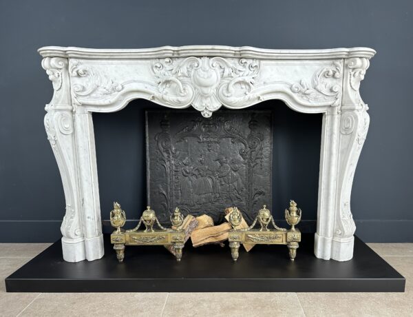 Exclusieve Witte Antieke Front Schouw