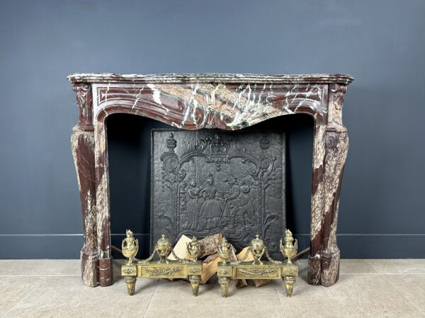 Antique Fireplace Campan Rubane