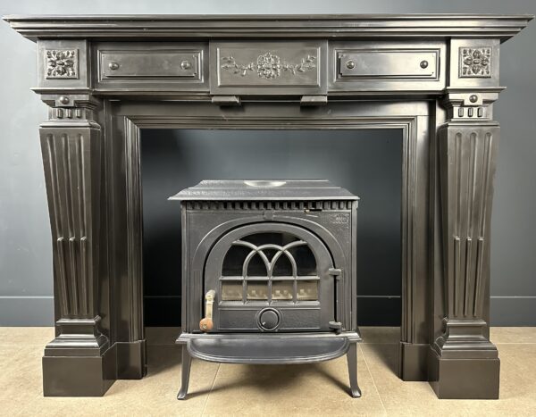Antique Fireplace wood stove