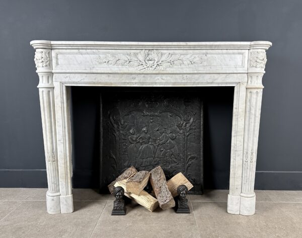 French antique LouisXVI fireplace