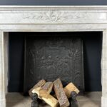French antique LouisXVI fireplace