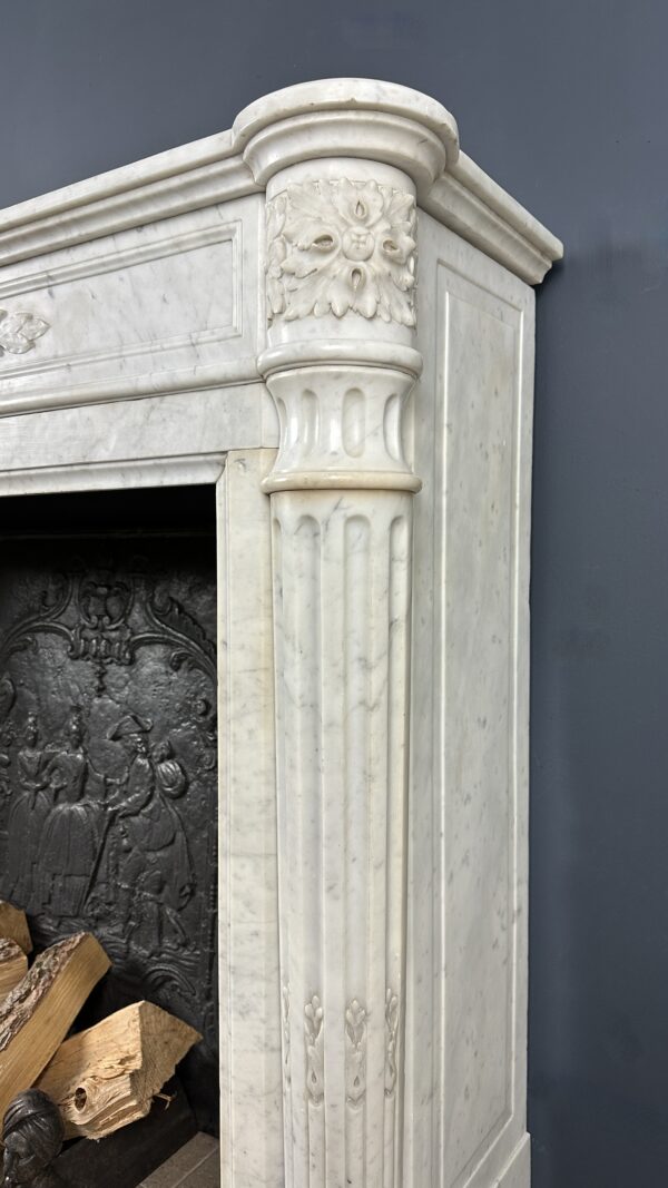 French antique LouisXVI fireplace