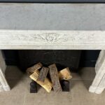French antique LouisXVI fireplace