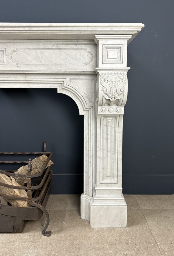 Grote Antieke Schouw Louis XV