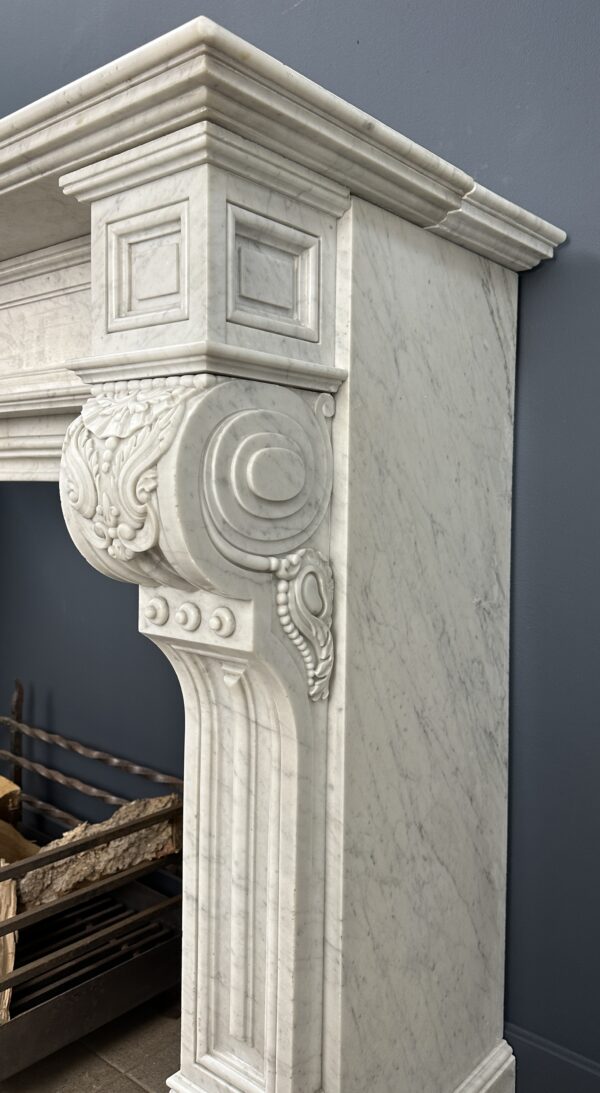 Grote Antieke Schouw Louis XV