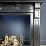 Mantel zwart recht