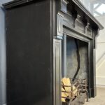 Mantel zwart recht