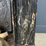 Exclusieve Antieke Schouw In Portoro Marmer