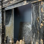 Exclusieve Antieke Schouw In Portoro Marmer