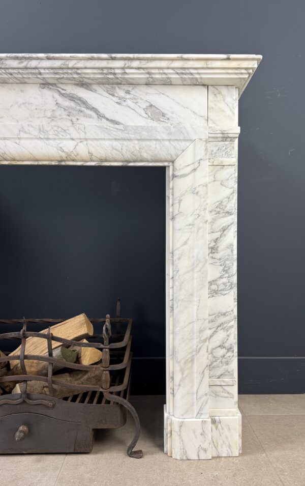 Art Deco Schouw Carrara Marmer