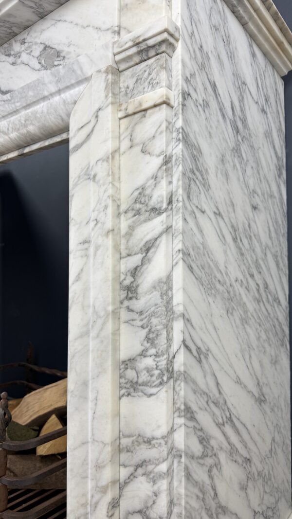 Art Deco Schouw Carrara Marmer