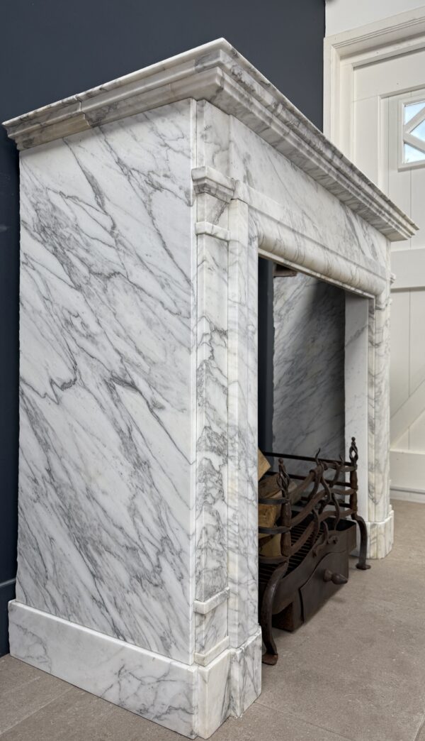 Art Deco Schouw Carrara Marmer