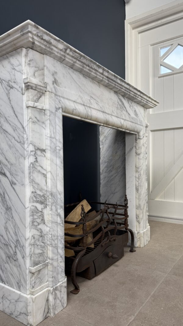 Art Deco Schouw Carrara Marmer