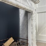 Art Deco Schouw Carrara Marmer