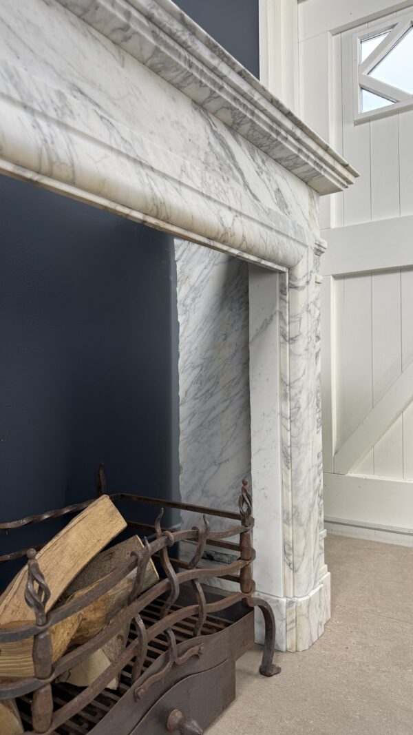 Art Deco Schouw Carrara Marmer