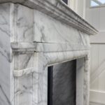 Art Deco Schouw Carrara Marmer