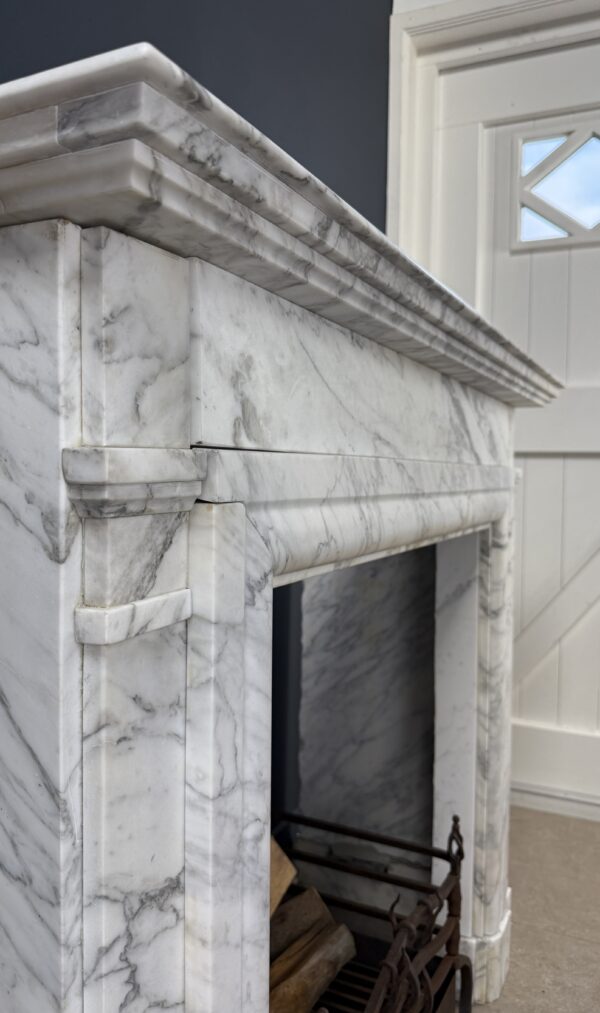 Art Deco Schouw Carrara Marmer