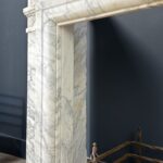 Art Deco Schouw Carrara Marmer